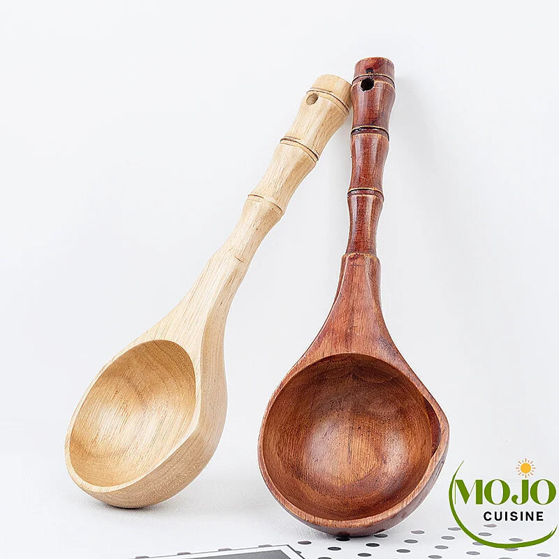 Ustensile de cuisine,Ensemble de louche en bois,ustensiles de table en bois naturel en teck de Ustensile de cuisine,Ensemble de louche en bois,ustensiles de table en bois naturel en teck de