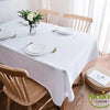 Nappe carrée blanche 90*90cm