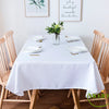 Nappe carrée blanche