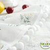 Nappe ronde en coton Daisy Spring 2