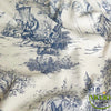 Nappe toile de jouy 90x140cm