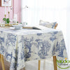 Nappe toile de jouy