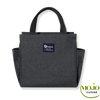 Sac isotherme à poches Noir