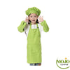 Tablier de cuisine enfant Vert / 4 Ă  8 ans