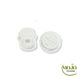 Moules à Biscuits En Forme De Fleur 3D - Lot De 4 Emporte-pièces Pour Confiture Sandwich, Fondant - ABS, 4.6 à 4.9 Cm - 2