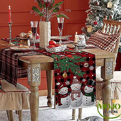 Chemin de table Ecossais Noel – Mojo Cuisine