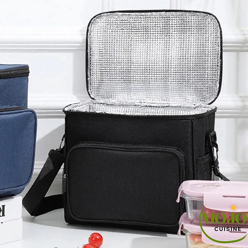 Nook Theory Sacs D'épicerie Isothermes Réutilisables Avec Fermeture éclair, Sac Isotherme Anti-fuite Pour Aliments Congelés Et Chauds, Parfait Pour Le Pique-nique Et Les Voyages (océan