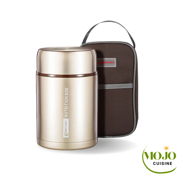 BOAONI 750ml / 1000ml Bocal Isotherme Alimentaire Thermos À Soupe