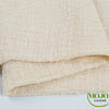Serviette de table en gaze coton Blanc ivoire 6