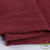 Serviettes de table gaze coton Burgundy 4