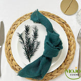 Serviettes de table gaze coton 3