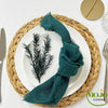 Serviettes de table gaze coton 3