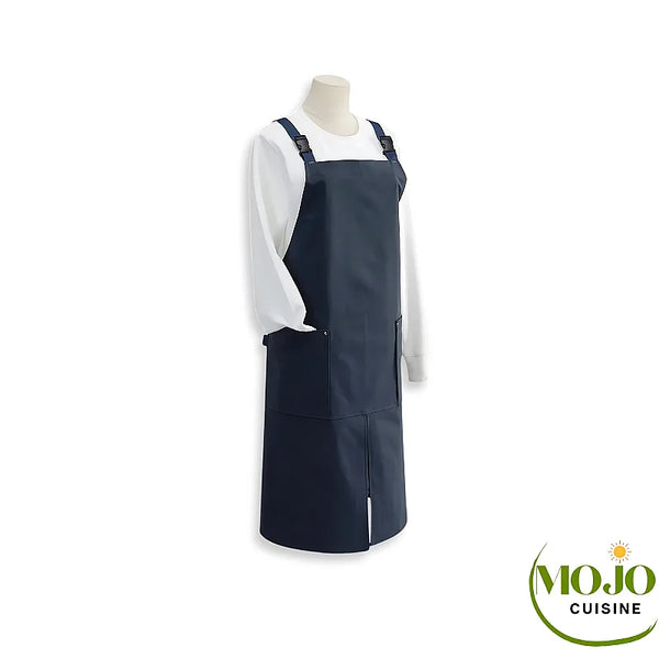 Tablier de cuisine Constance bleu 1