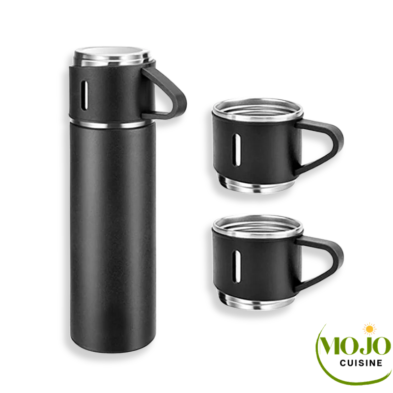 Gourde Isotherme Audi 20 Oz - Inox, Noire, Bouchon Vissé, Souvenir Officiel, Made In USA